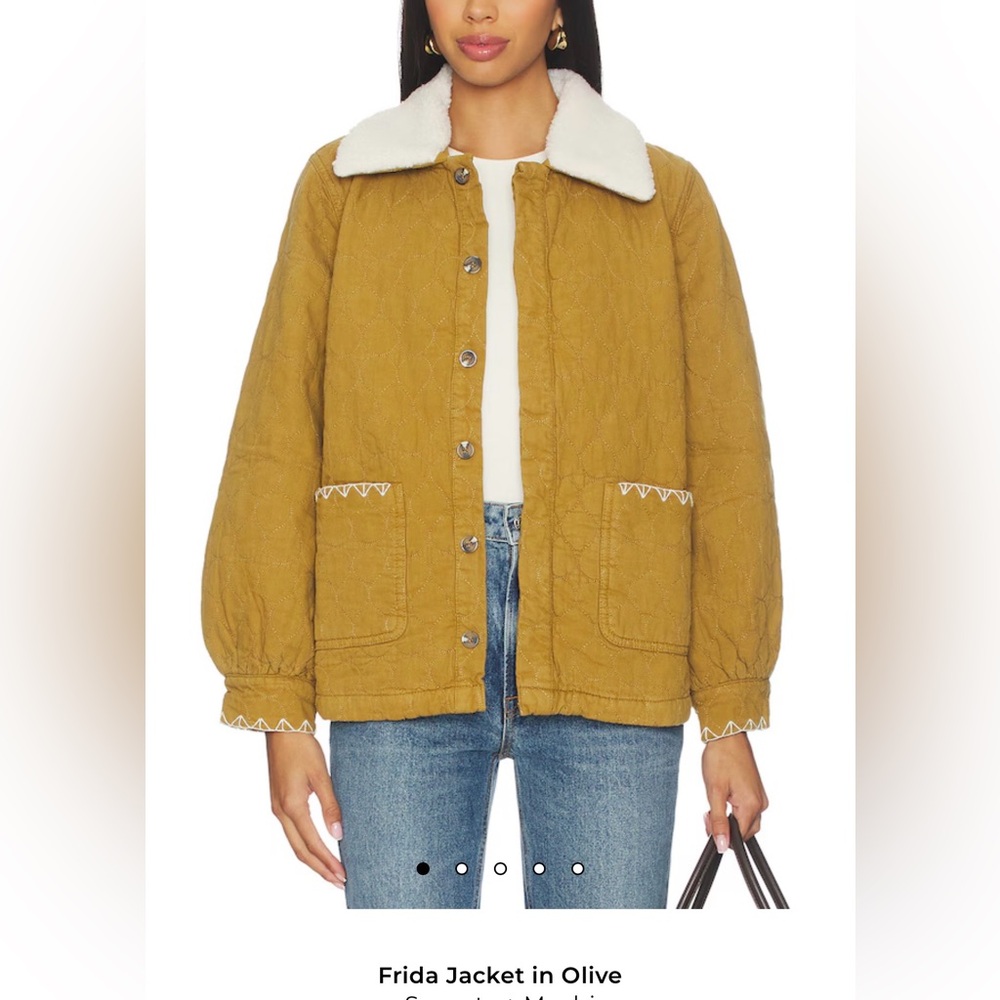 Quilted Jacket with detachable Sherpa Collar